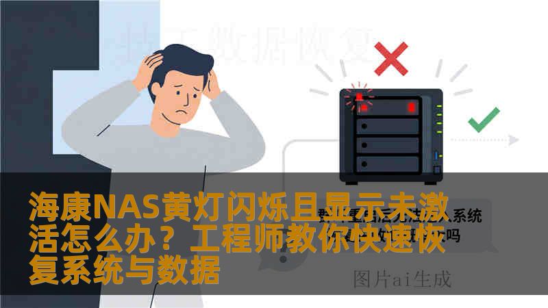 海康NAS黄灯闪烁且显示未激活怎么办？工程师教你快速恢复系统与数据