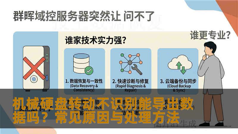 机械硬盘转动不识别能导出数据吗？常见原因与处理方法