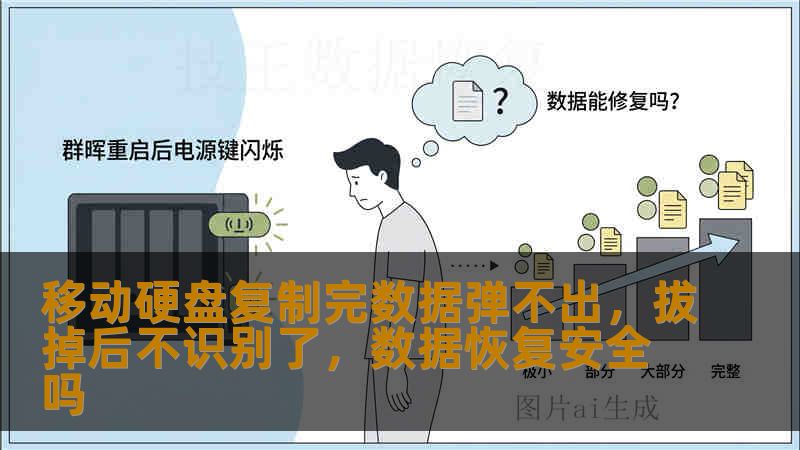 移动硬盘复制完数据弹不出,拔掉后不识别了,数据恢复安全吗_恢复教程_恢复资讯_技王数据恢复