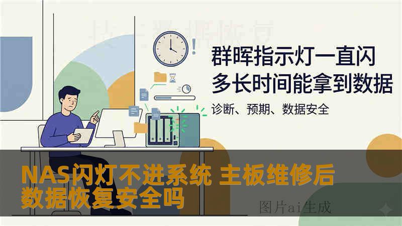 NAS闪灯不进系统 主板维修后数据恢复安全吗