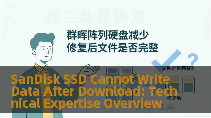 SanDisk SSD Cannot Write Data After Download: Technical Expertise Overview