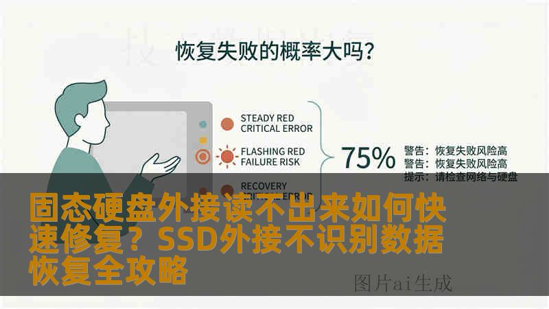 固态硬盘外接读不出来如何快速修复？SSD外接不识别数据恢复全攻略
