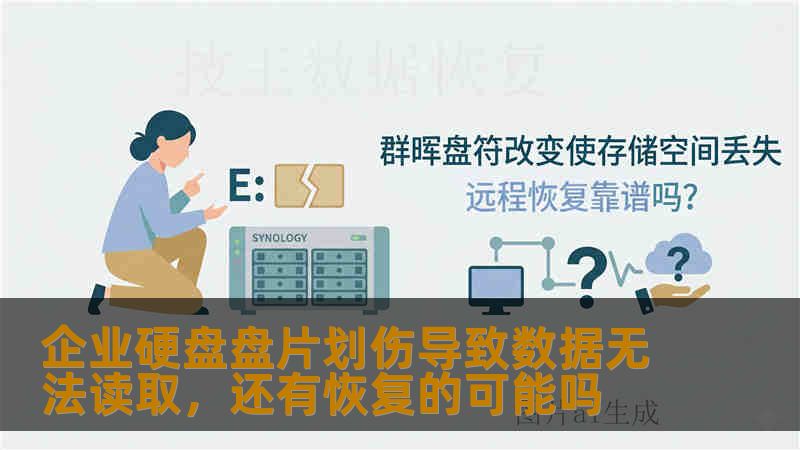 企业硬盘盘片划伤导致数据无法读取，还有恢复的可能吗