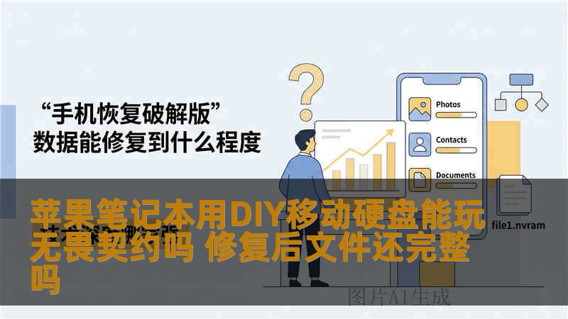苹果笔记本用DIY移动硬盘能玩无畏契约吗 修复后文件还完整吗
