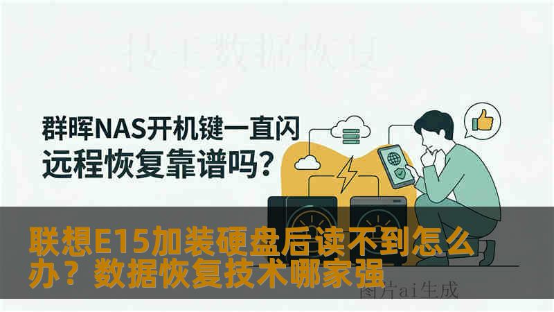 联想E15加装硬盘后读不到怎么办？数据恢复技术哪家强