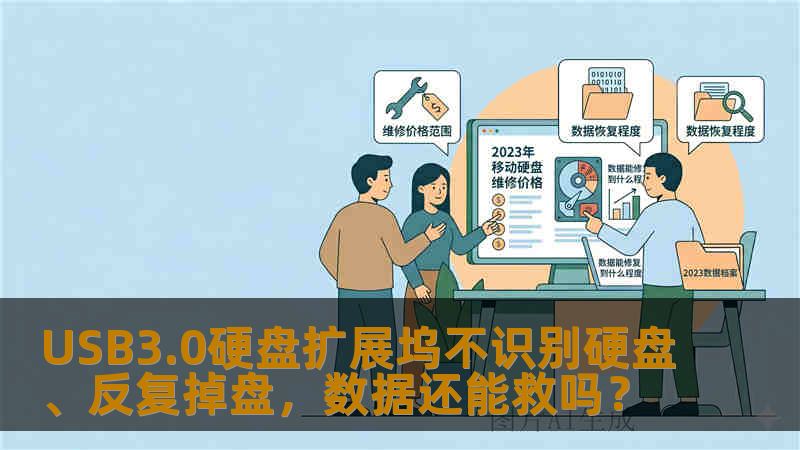 USB3.0硬盘扩展坞不识别硬盘、反复掉盘，数据还能救吗？