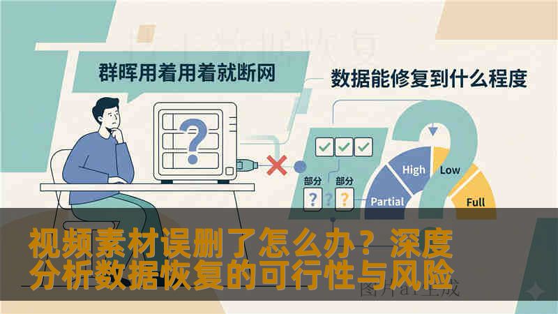 视频素材误删了怎么办？深度分析数据恢复的可行性与风险