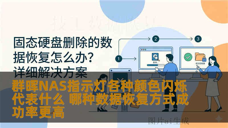 群晖NAS指示灯各种颜色闪烁代表什么 哪种数据恢复方式成功率更高