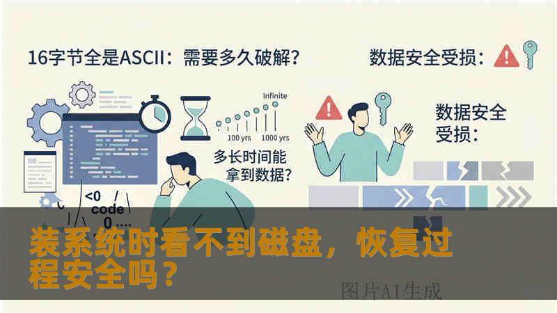 装系统时看不到磁盘，恢复过程安全吗？