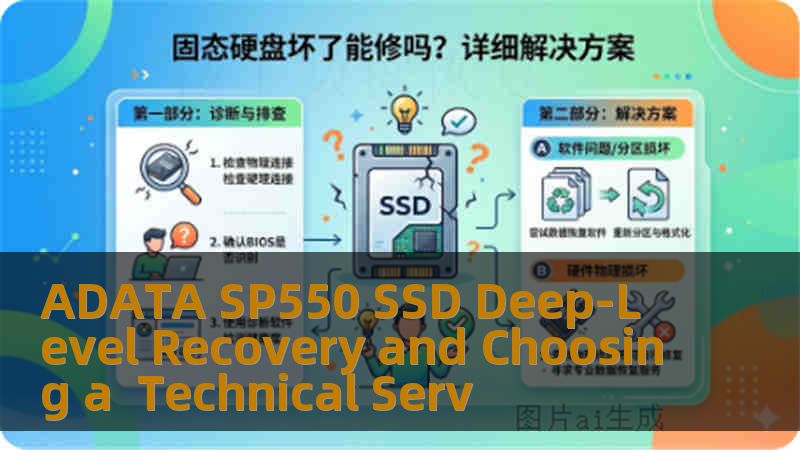 ADATA SP550 SSD Deep-Level Recovery and Choosing a  Technical Serv