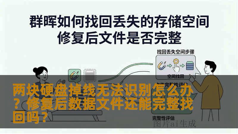两块硬盘掉线无法识别怎么办？修复后数据文件还能完整找回吗？