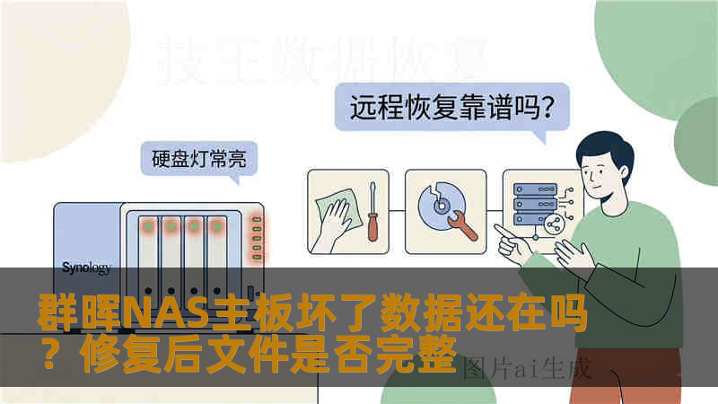 群晖NAS主板坏了数据还在吗？修复后文件是否完整