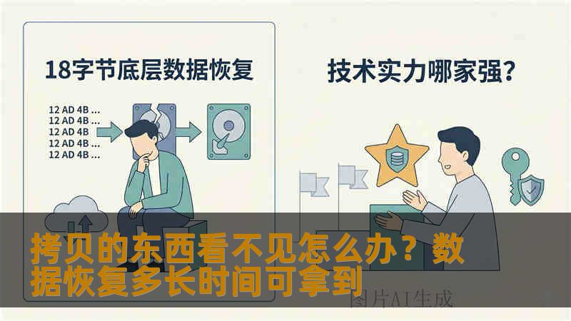 拷贝的东西看不见怎么办？数据恢复多长时间可拿到