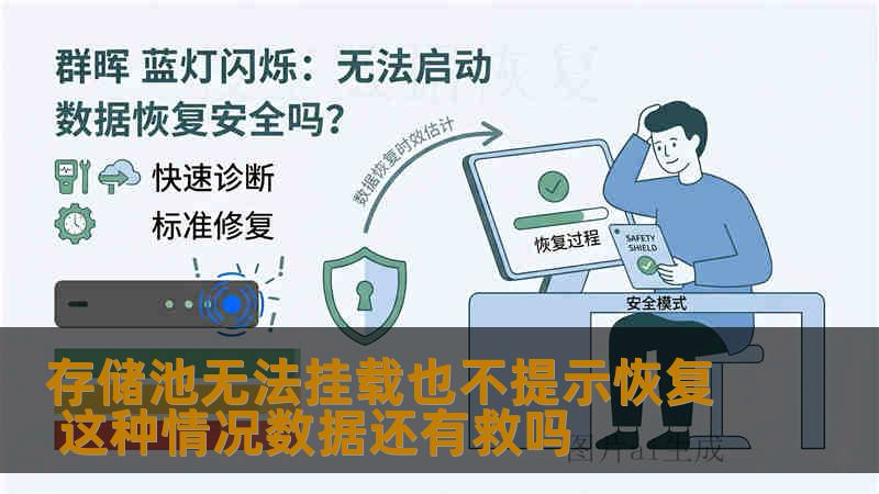 存储池无法挂载也不提示恢复 这种情况数据还有救吗