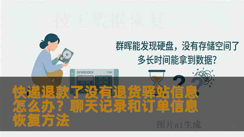 快递退款了没有退货驿站信息怎么办？聊天记录和订单信息恢复方法