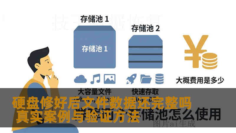 硬盘修好后文件数据还完整吗 真实案例与验证方法