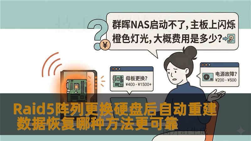 Raid5阵列更换硬盘后自动重建 数据恢复哪种方法更可靠