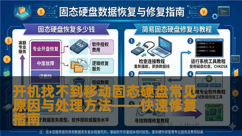 开机找不到移动固态硬盘常见原因与处理方法——快速修复指南