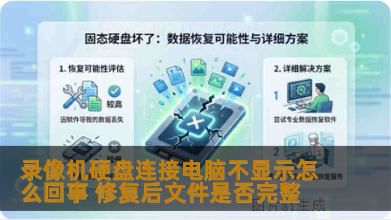 录像机硬盘连接电脑不显示怎么回事 修复后文件是否完整 录像机硬盘连接电脑不显示怎么回事 修复后文件是否完整