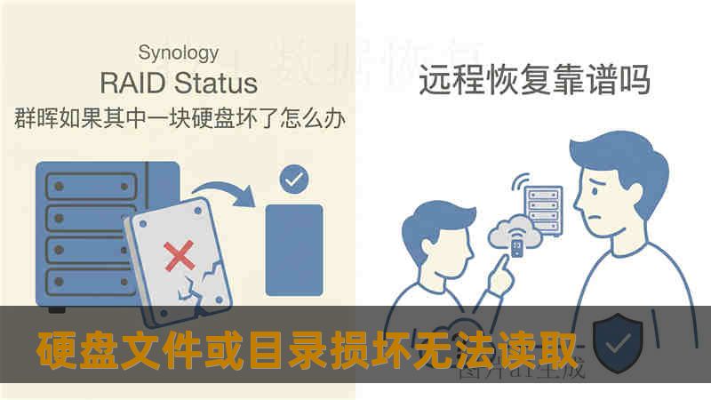硬盘文件或目录损坏无法读取