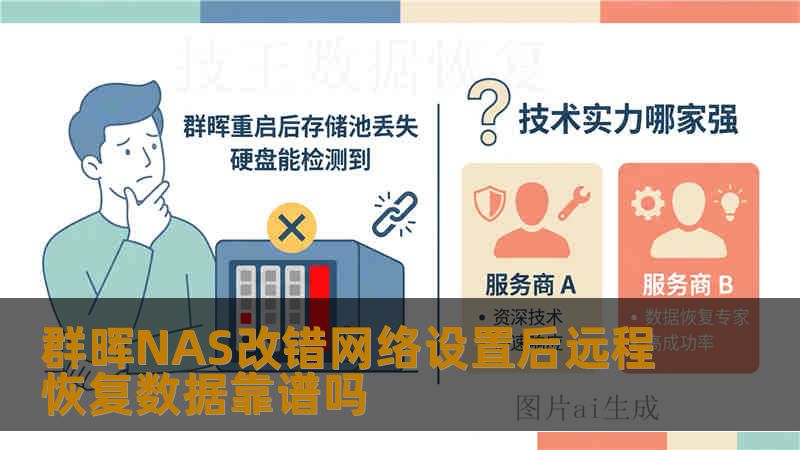 群晖NAS改错网络设置后远程恢复数据靠谱吗