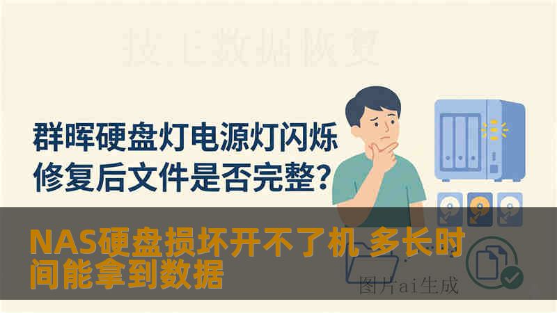 NAS硬盘损坏开不了机 多长时间能拿到数据