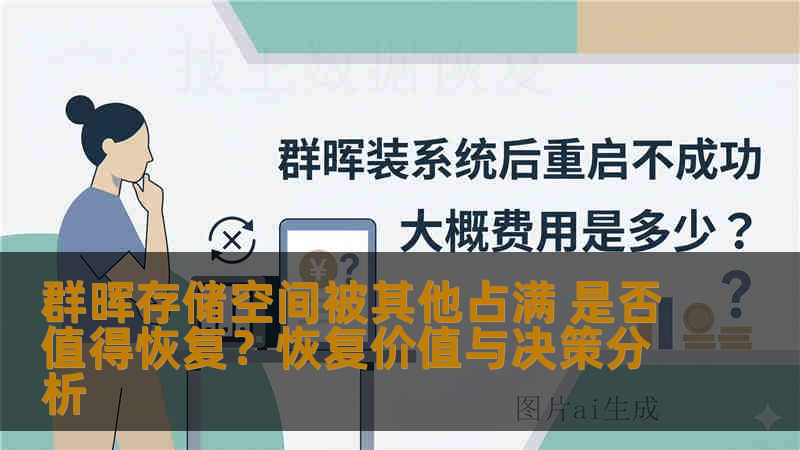 群晖存储空间被其他占满 是否值得恢复？恢复价值与决策分析