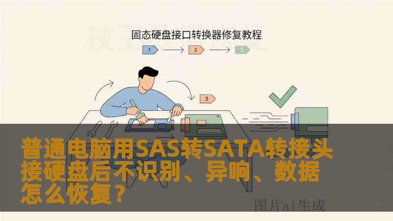 普通电脑用SAS转SATA转接头接硬盘后不识别、异响、数据怎么恢复? 普通电脑用SAS转SATA转接头接硬盘后不识别、异响、数据怎么恢复?