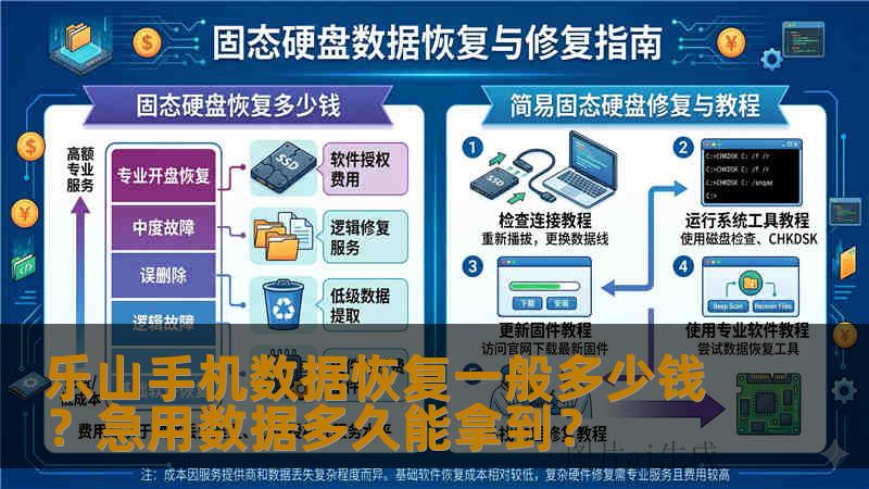 乐山手机数据恢复一般多少钱？急用数据多久能拿到？