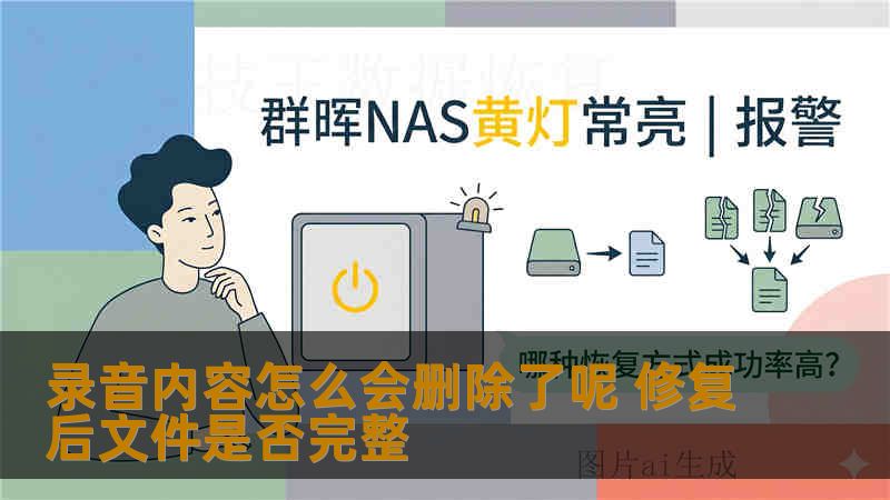 录音内容怎么会删除了呢 修复后文件是否完整