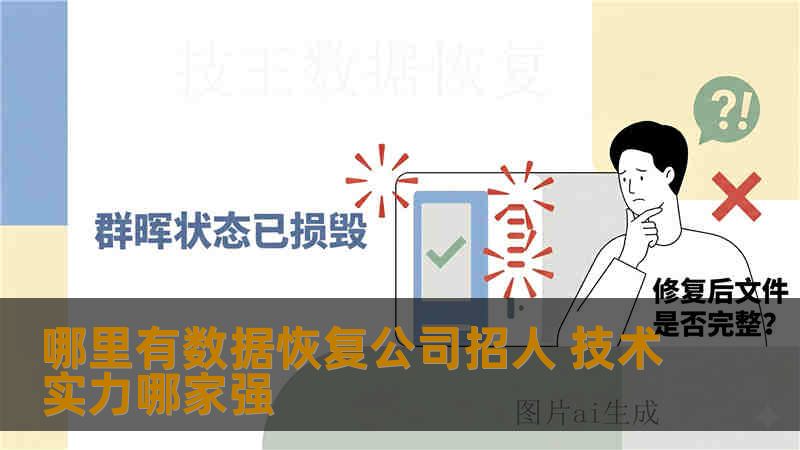 哪里有数据恢复公司招人 技术实力哪家强