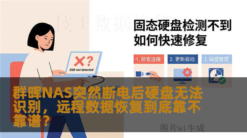 群晖NAS突然断电后硬盘无法识别，远程数据恢复到底靠不靠谱？