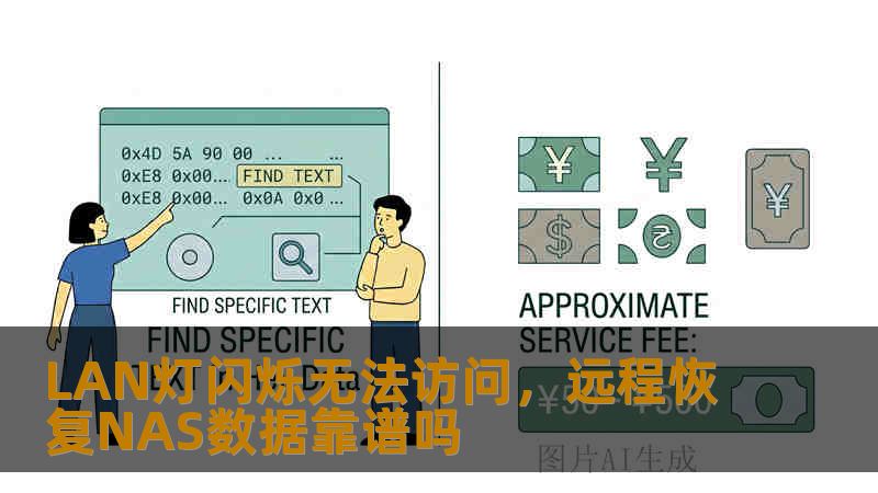 LAN灯闪烁无法访问，远程恢复NAS数据靠谱吗
