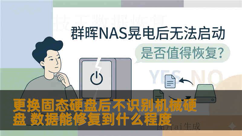 更换固态硬盘后不识别机械硬盘 数据能修复到什么程度