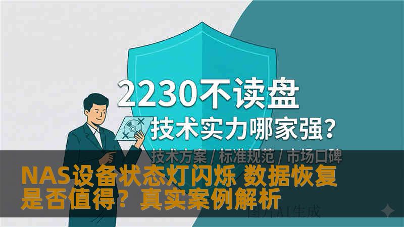 NAS设备状态灯闪烁 数据恢复是否值得？真实案例解析