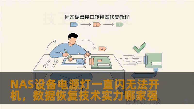 NAS设备电源灯一直闪无法开机，数据恢复技术实力哪家强