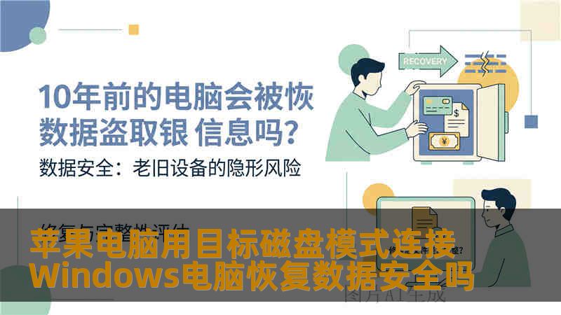 苹果电脑用目标磁盘模式连接Windows电脑恢复数据安全吗