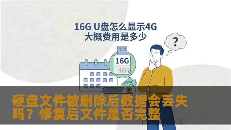 硬盘文件被删除后数据会丢失吗？修复后文件是否完整