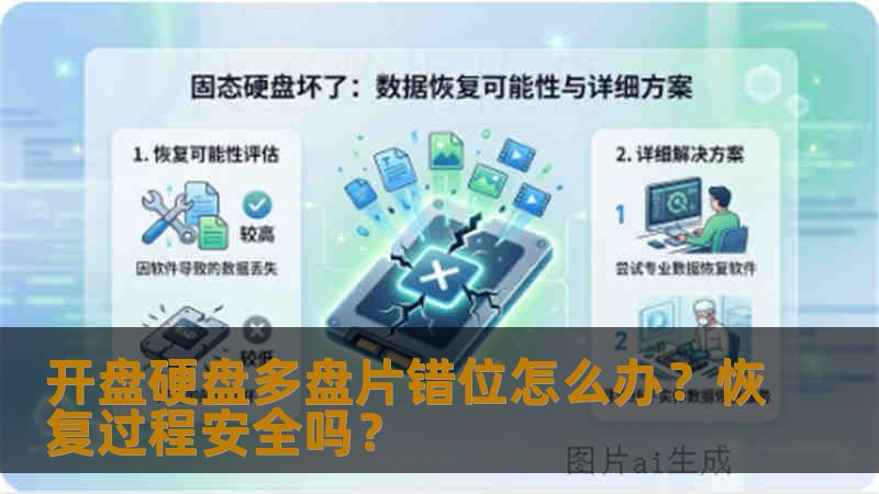 开盘硬盘多盘片错位怎么办？恢复过程安全吗？