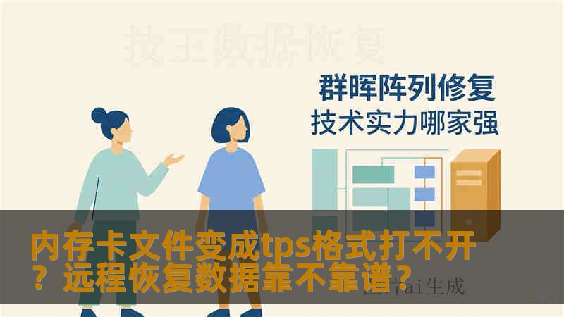 内存卡文件变成tps格式打不开？远程恢复数据靠不靠谱？