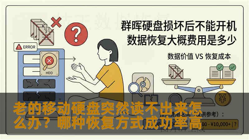 老的移动硬盘突然读不出来怎么办?哪种恢复方式成功率高 老的移动硬盘突然读不出来怎么办?哪种恢复方式成功率高