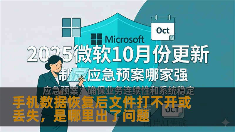 手机数据恢复后文件打不开或丢失，是哪里出了问题