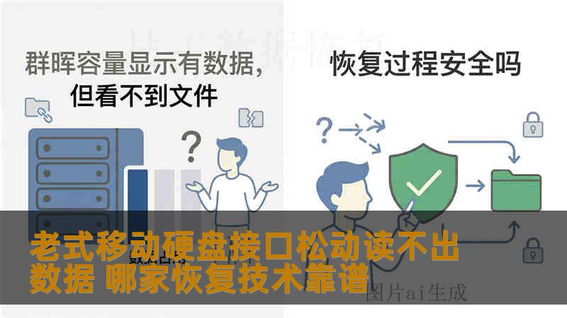 老式移动硬盘接口松动读不出数据 哪家恢复技术靠谱