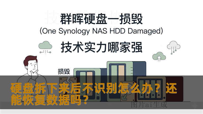 硬盘拆下来后不识别怎么办？还能恢复数据吗？