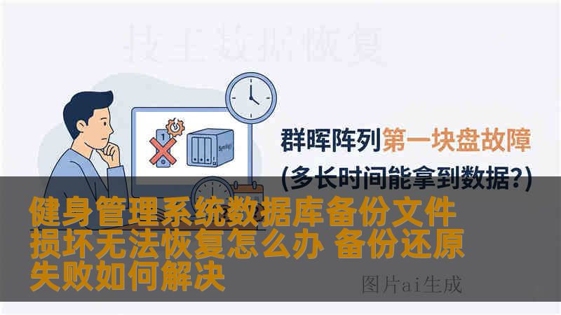 健身管理系统数据库备份文件损坏无法恢复怎么办 备份还原失败如何解决