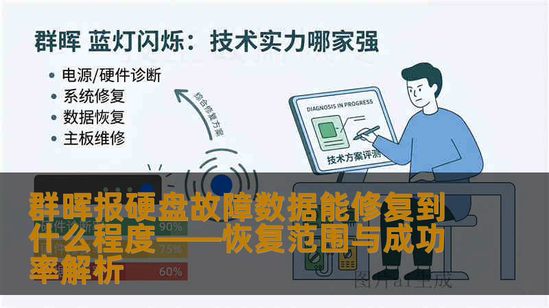 群晖报硬盘故障数据能修复到什么程度——恢复范围与成功率解析