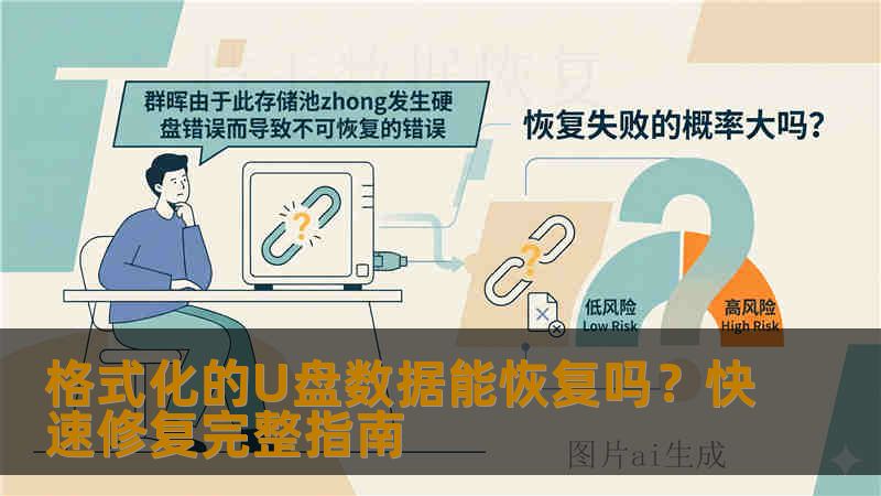格式化的U盘数据能恢复吗？快速修复完整指南
