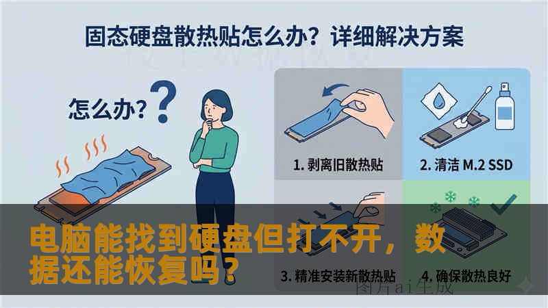 电脑能找到硬盘但打不开，数据还能恢复吗？