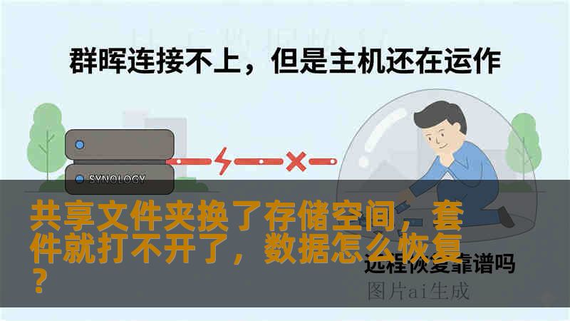 共享文件夹换了存储空间，套件就打不开了，数据怎么恢复？