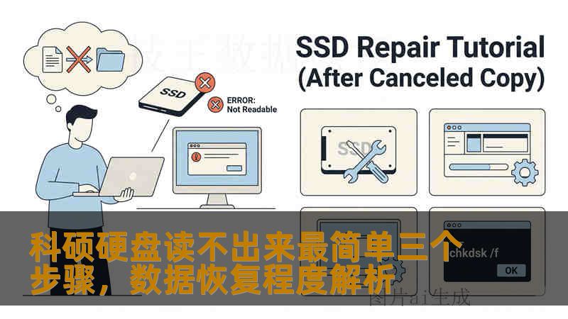 科硕硬盘读不出来最简单三个步骤，数据恢复程度解析